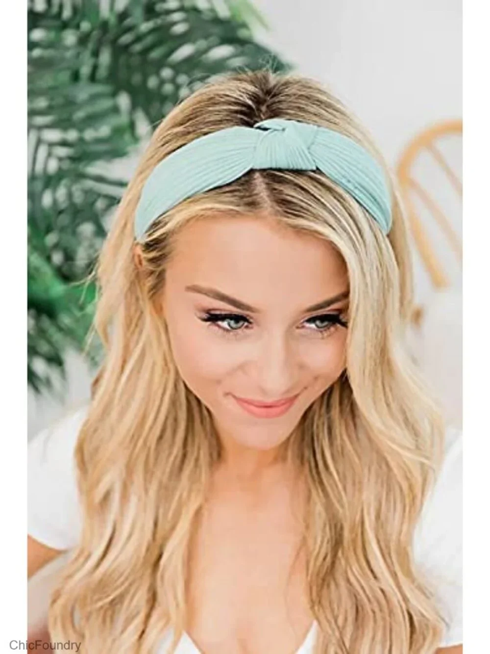 8 Pack Knotted Turban Headbands for Women Yoga Exercise (Plastic + Knitted